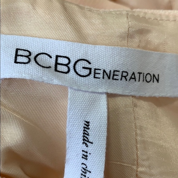 BCBG A-Line whisper pink dress new w/tag - Picture 6 of 6